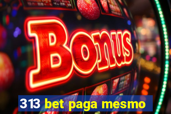 313 bet paga mesmo